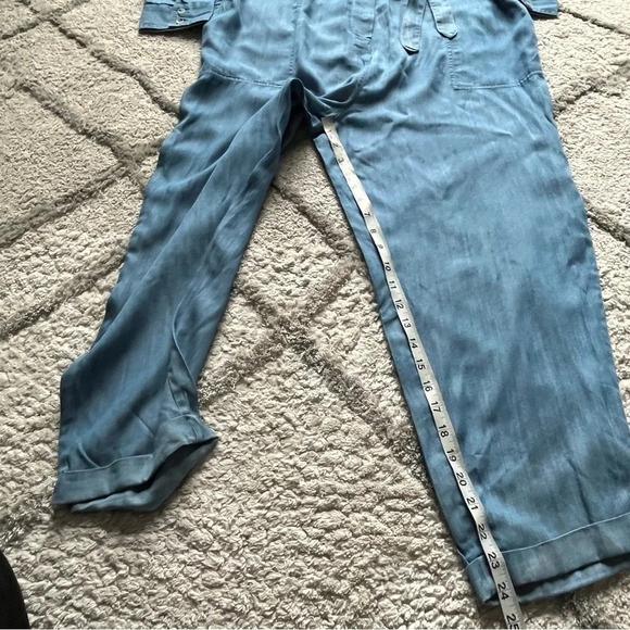 Fat face Imogen Tencel Jumpsuit chambray 10 new - Picture 8 of 13